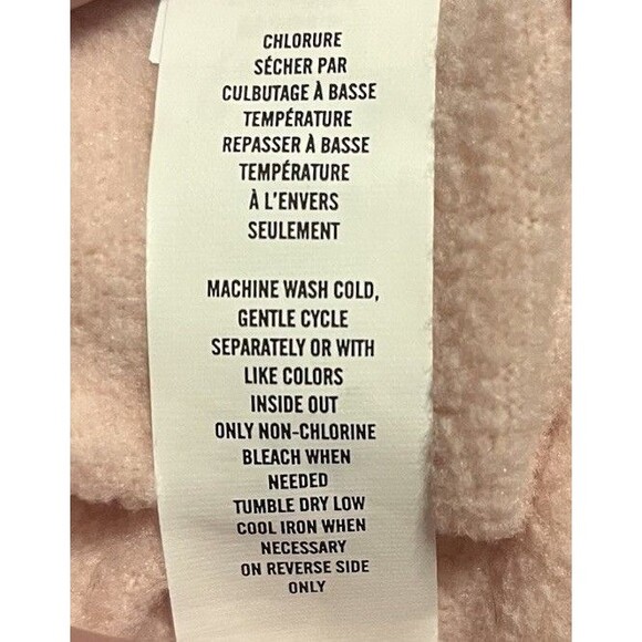 The Children's Place Pink Fuzzy Knit Beanie PomPom Hat Emoji Patches Youth XL - Picture 13 of 14